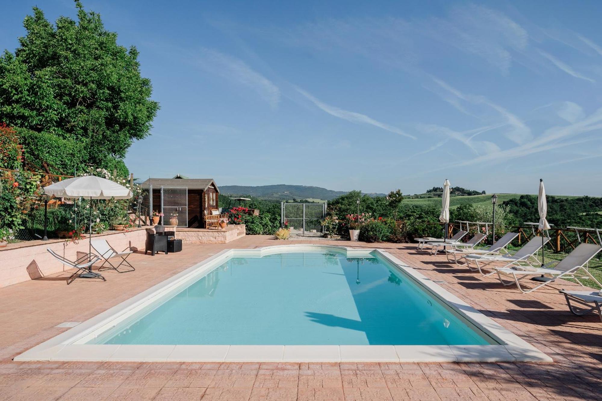 La Casa Di Sofia Apartment Poggio Aquilone Luaran gambar